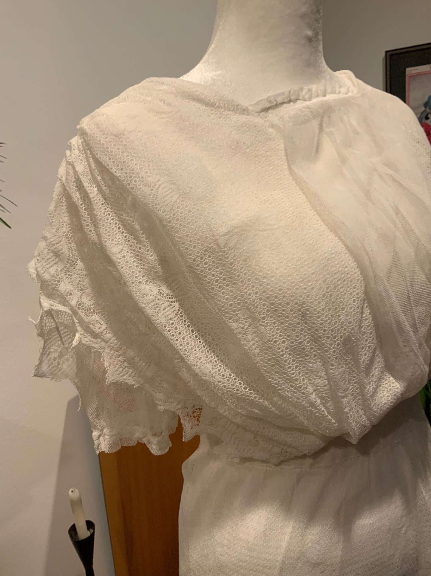 Edwardian Lace & Tulle Blouse | Circa 1905–1915 |ED29