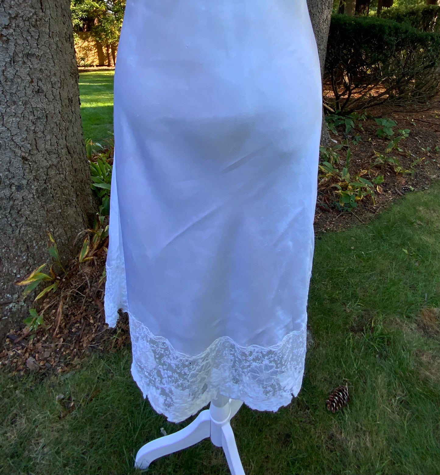Stunning Bridal  Slip Dress - Satin - 50s - 50BO
