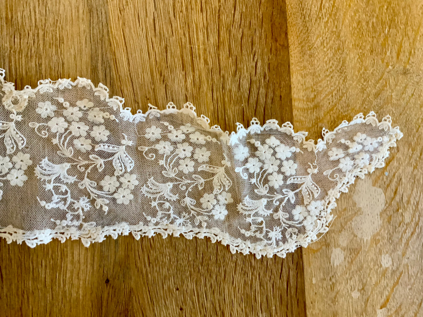 Edwardian Lace Bib Collar c.1905 –Antique Collar-ED70
