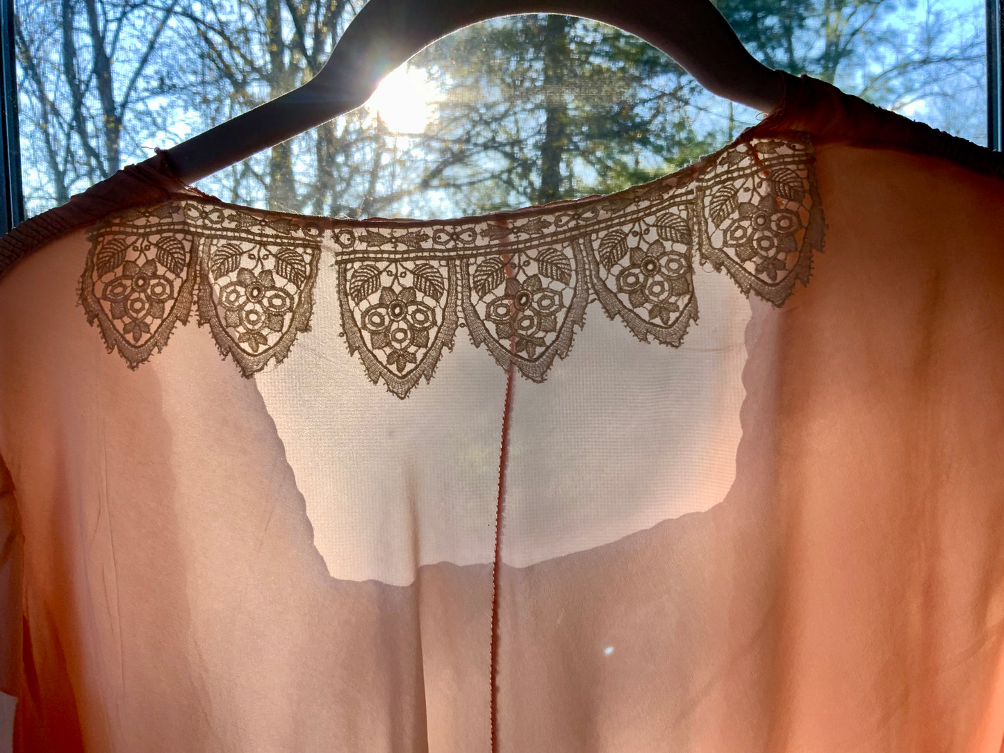 Silk. Nightgown - 40s - 40CC