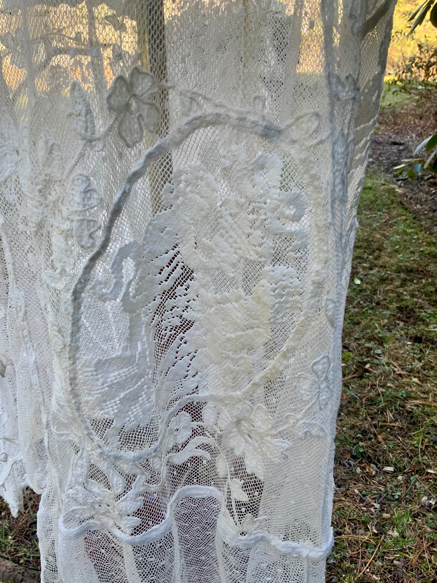 Museum-Quality Edwardian Lace Ceremonial Lingerie Tunic, Circa 1900–1910-ED30