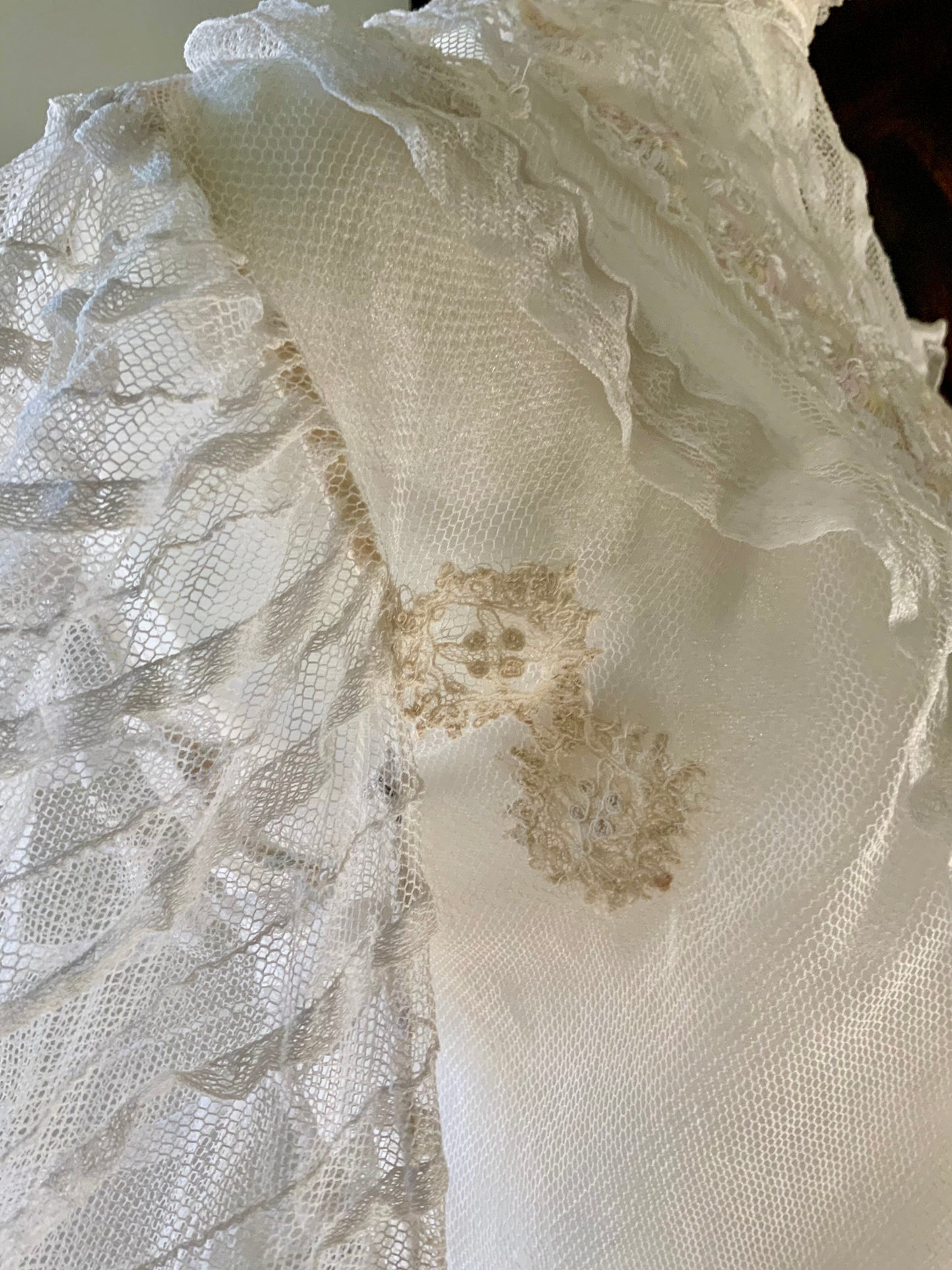 Sheer Blouse - Late Victorian / Early Edwardian -VI16