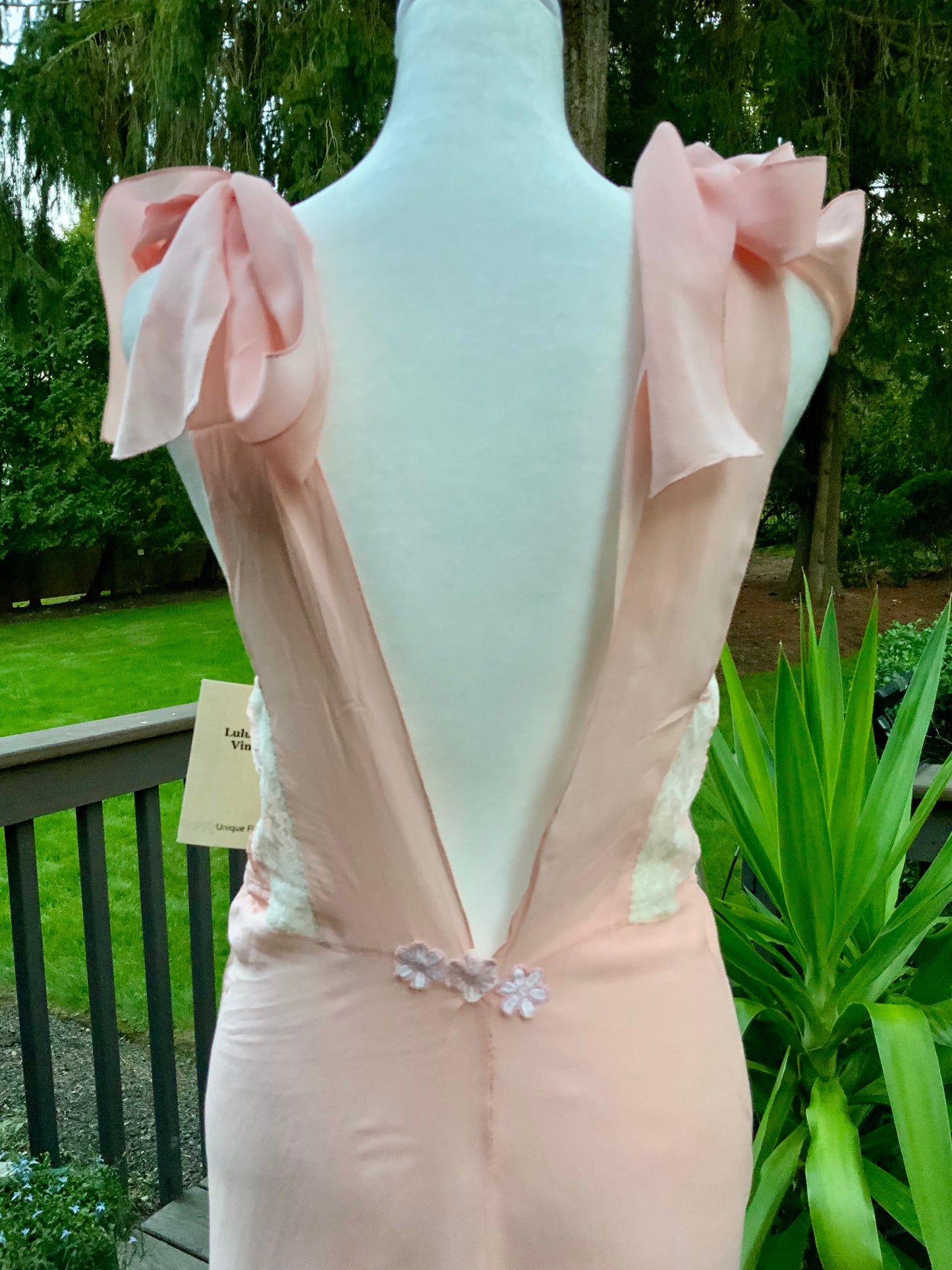 Satin Slip Dress - 40s - 40AC