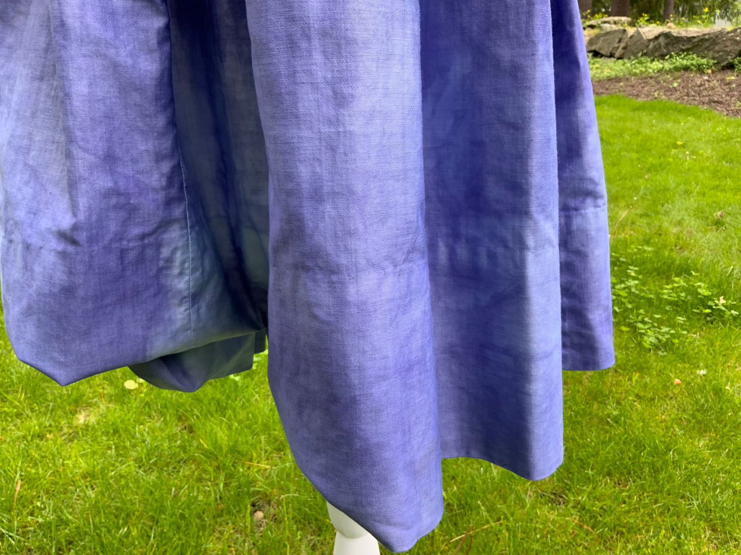 Hand Dyed Strapless Dress with Removable Floral Brooch
-50BB
