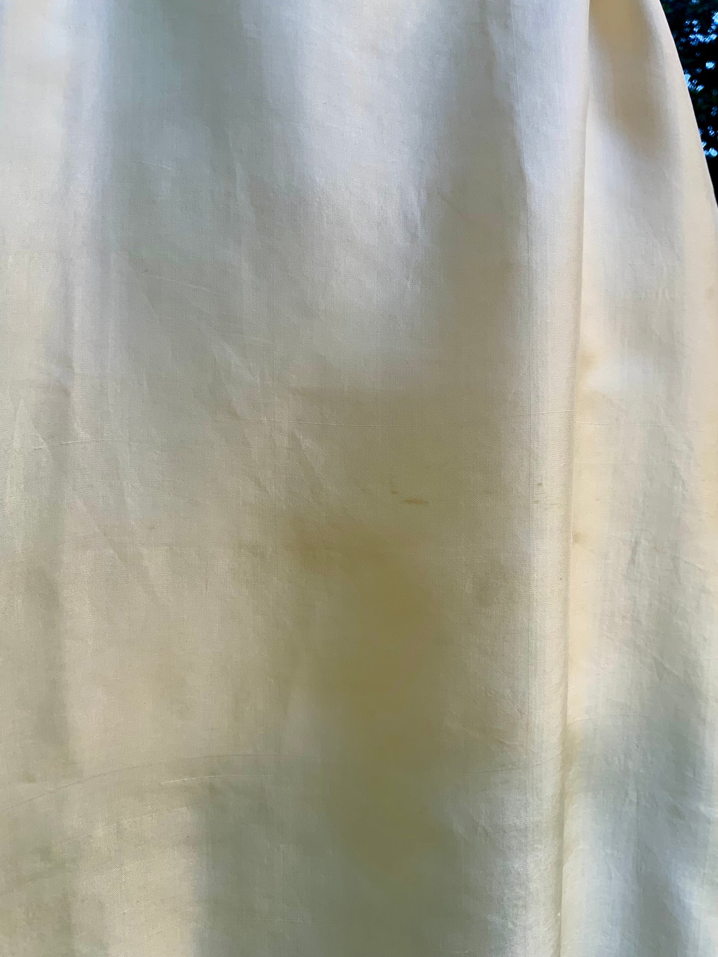 Edwardian Pure Silk Slip Dress c.1905–1915 – Hand Embroidered “Rosita” Monogram | Antique Lingerie Heirloom -ED23