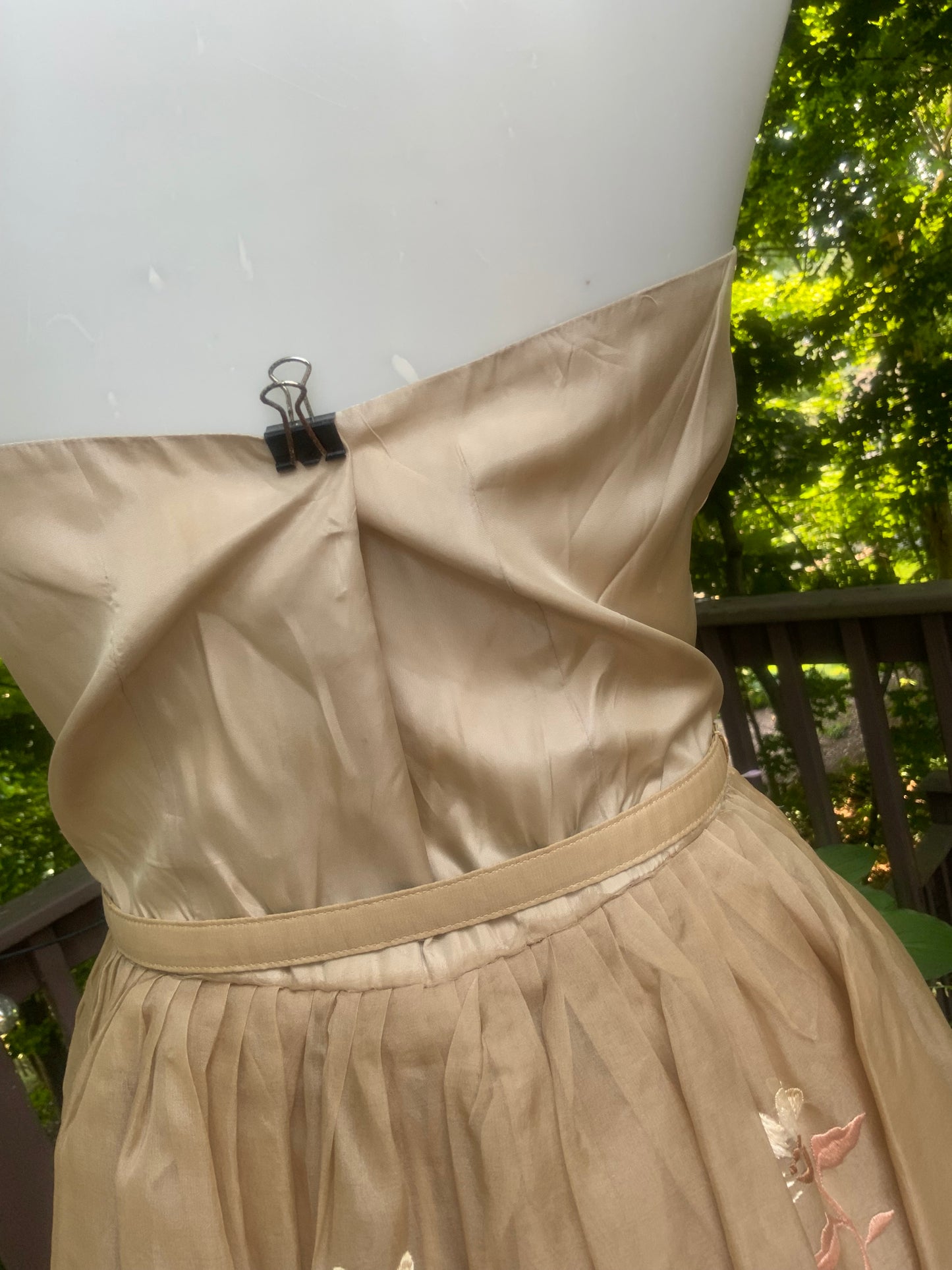 Strapless Dress - 50s