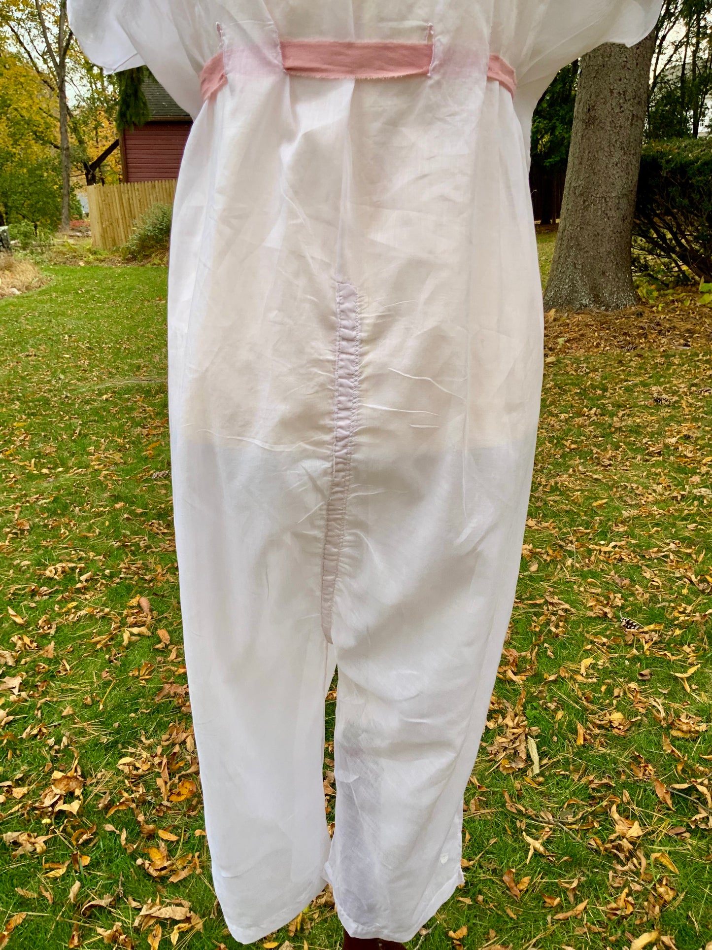 Edwardian Hand-Embroidered Combination Suit c.1905–1915 |ED28