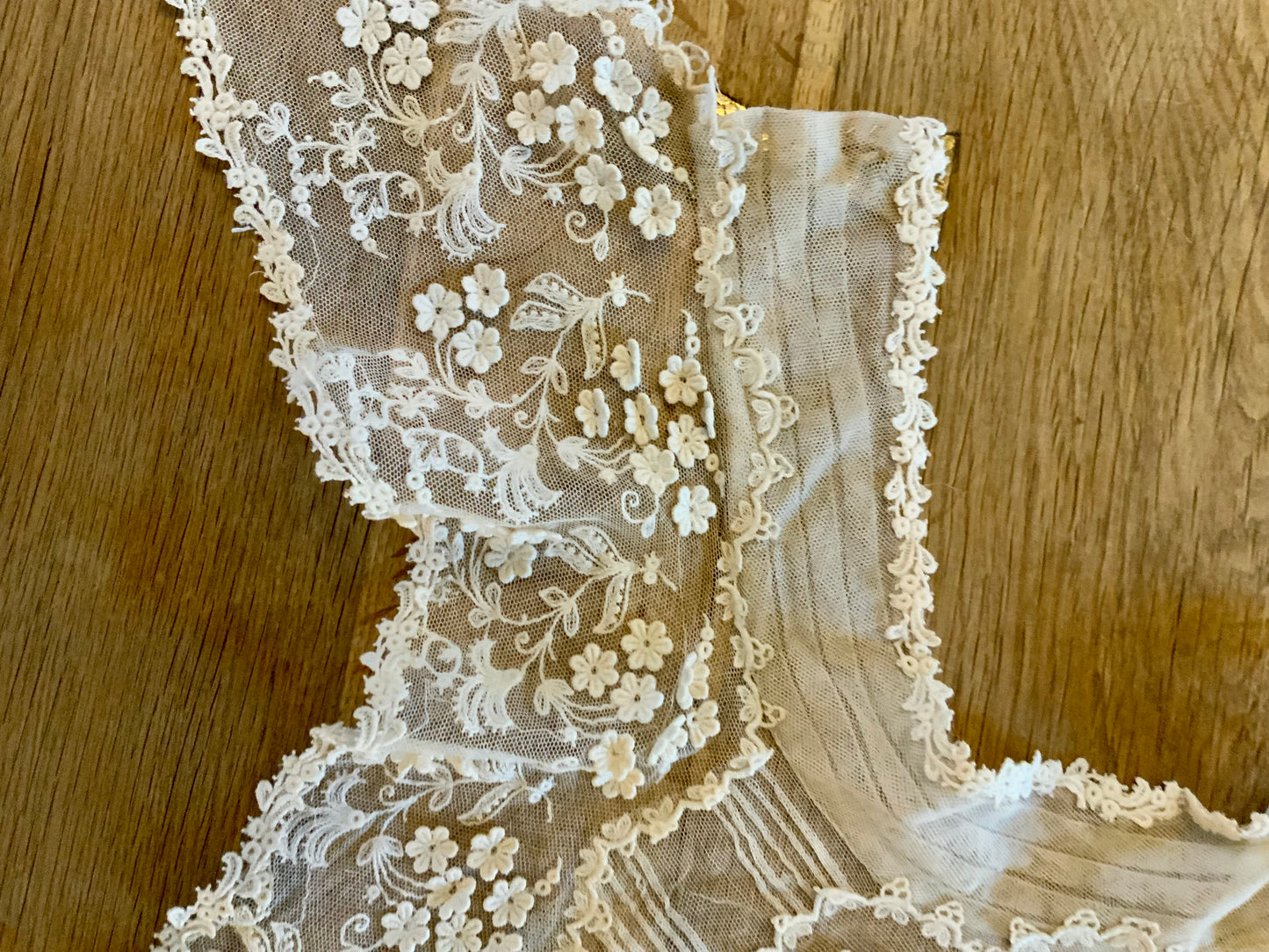 Edwardian Lace Bib Collar c.1905 –Antique Collar-ED70