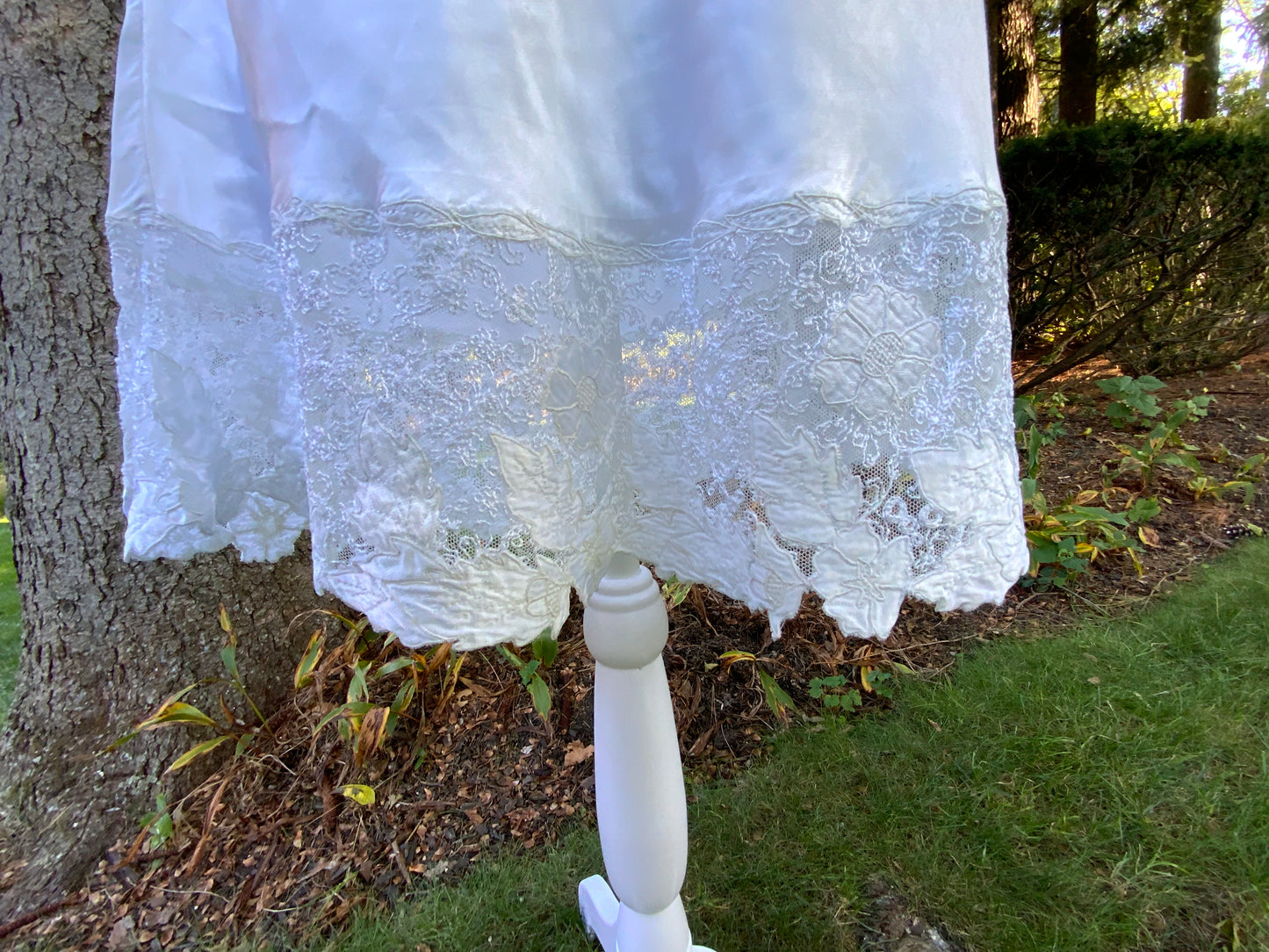 Stunning Bridal  Slip Dress - Satin - 50s - 50BO
