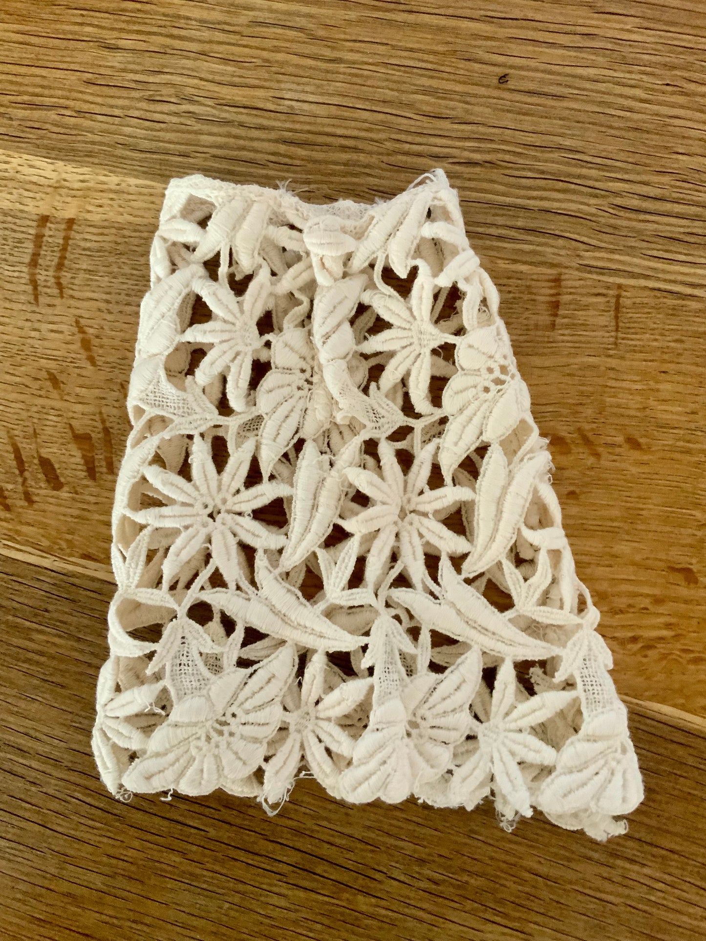 Antique Cuffs - Crochet Lace - 1900