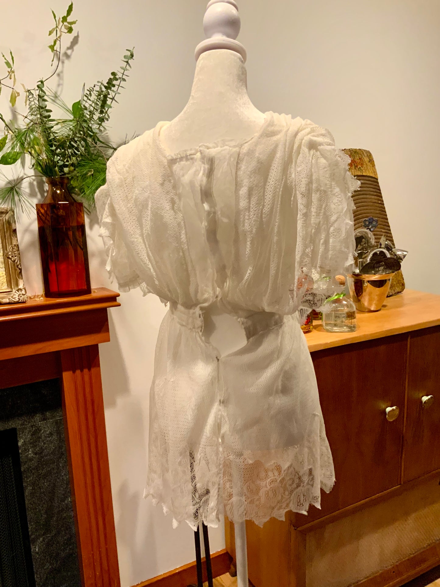 Edwardian Lace & Tulle Blouse | Circa 1905–1915 |ED29