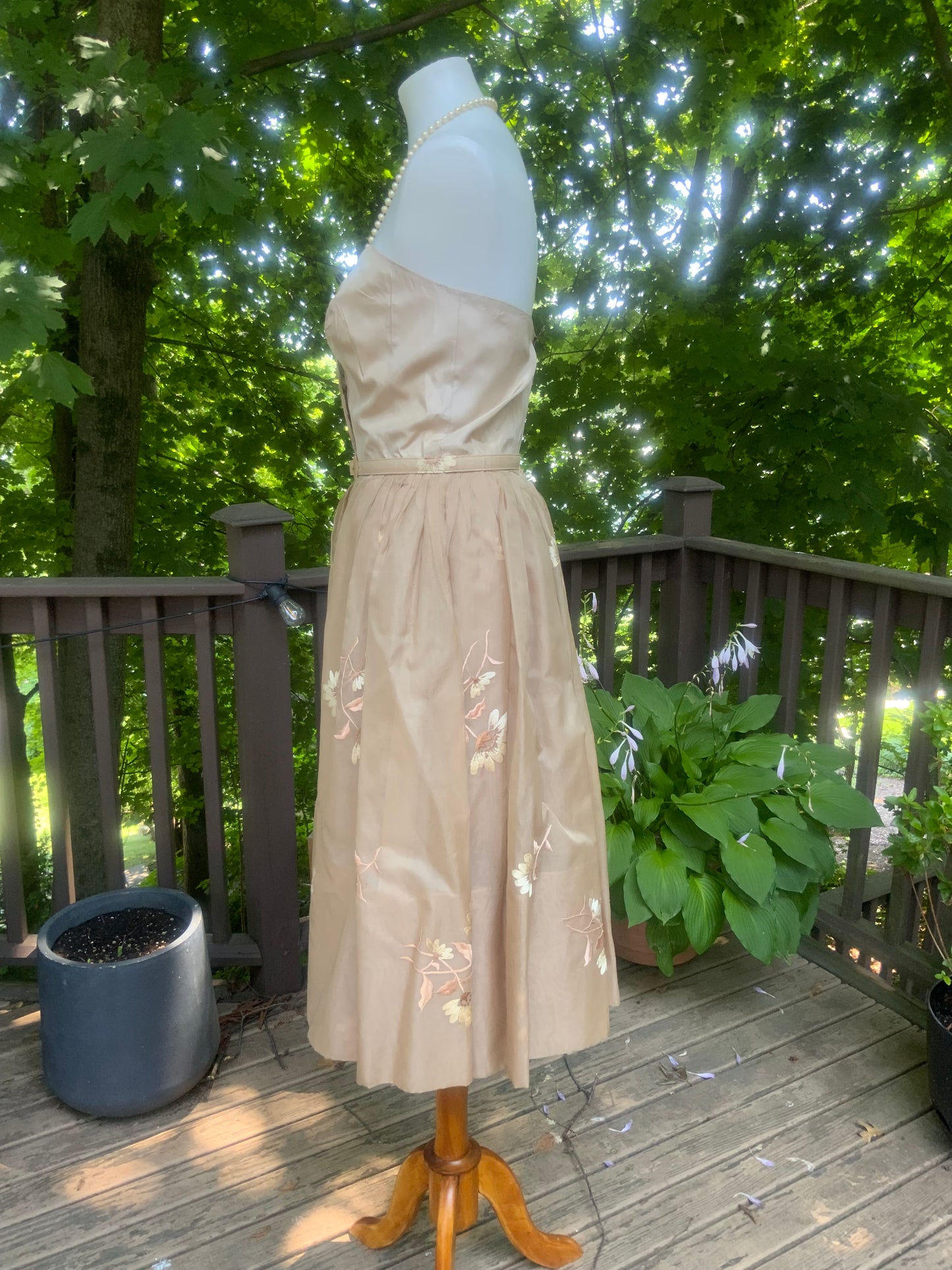 Strapless Dress - 50s