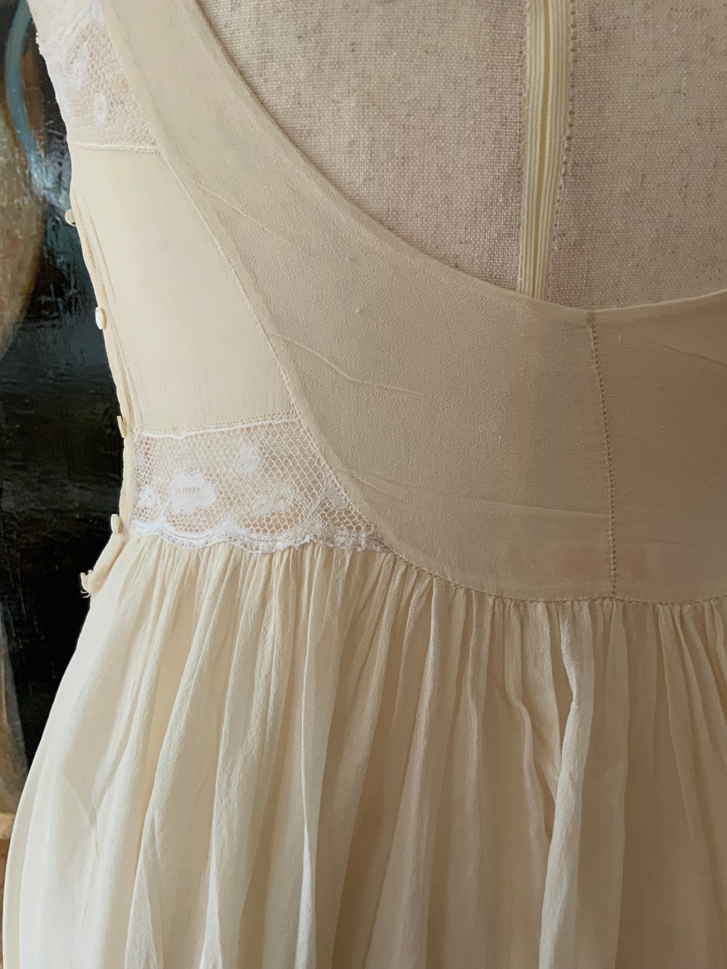 Pure Silk Nightgown - 30s