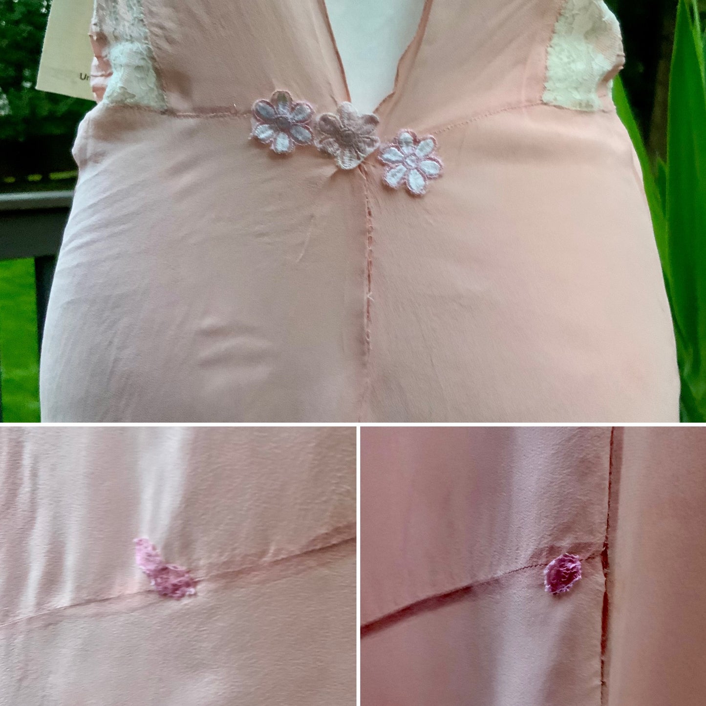 Satin Slip Dress - 40s - 40AC