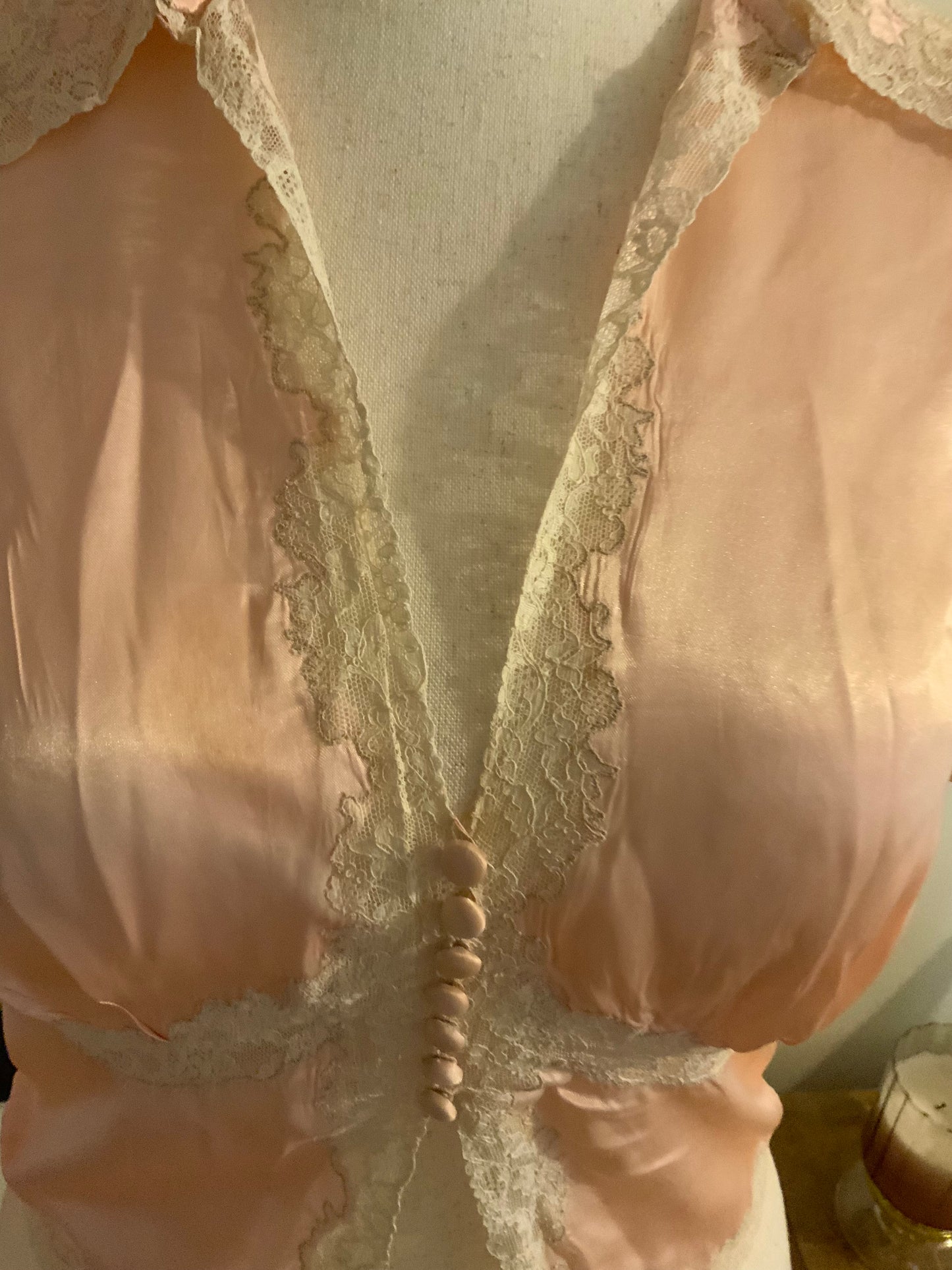 Silk Bed Jacket - 50s