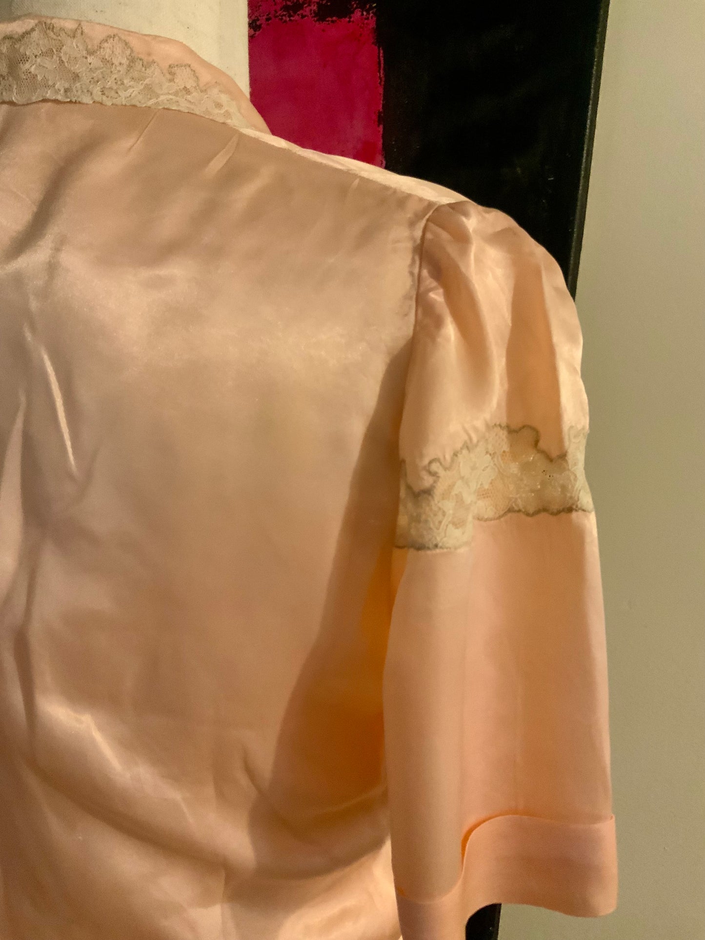 Silk Bed Jacket - 50s