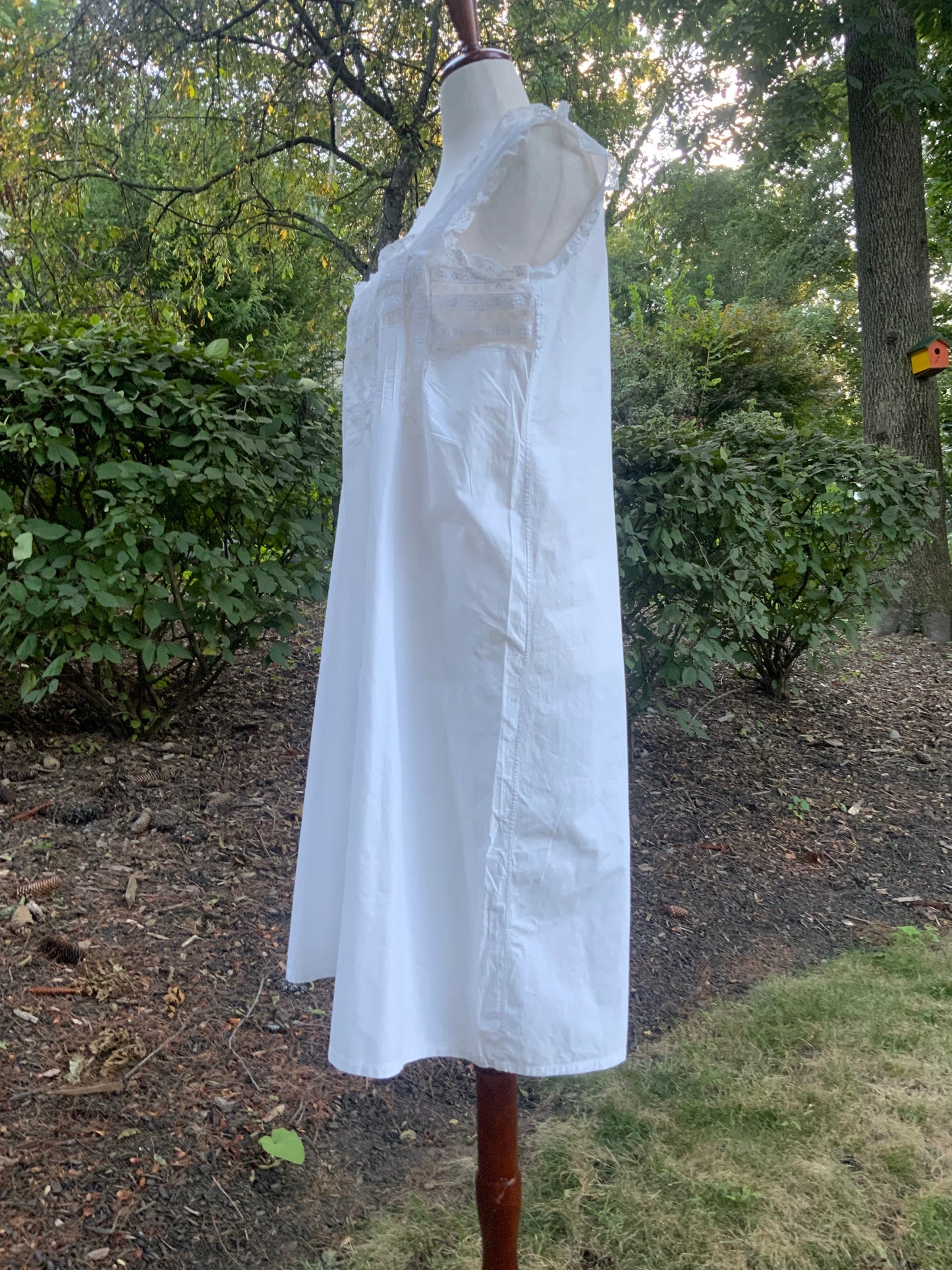 Edwardian Silp Dress Nightgown - Cotton - ED56