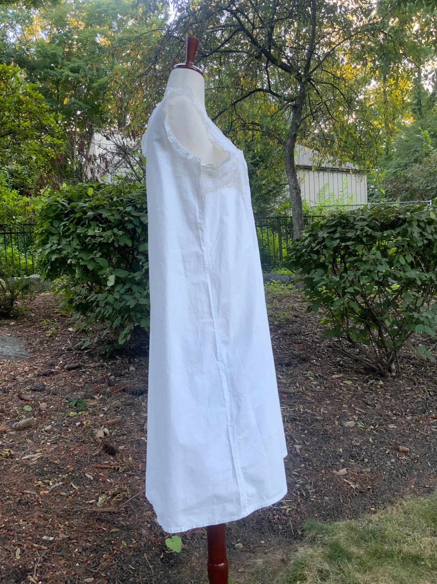 Edwardian Silp Dress Nightgown - Cotton - ED56