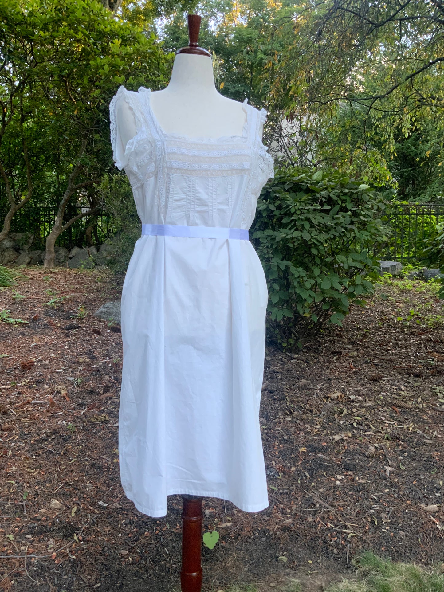 Edwardian Silp Dress Nightgown - Cotton - ED56