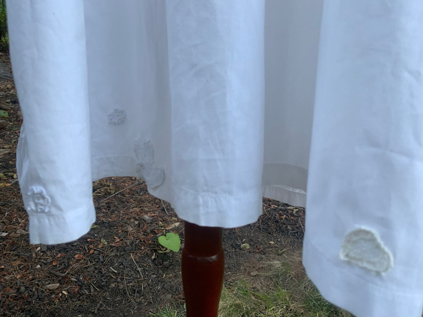 Edwardian Nightgown. - M A initials - ED55