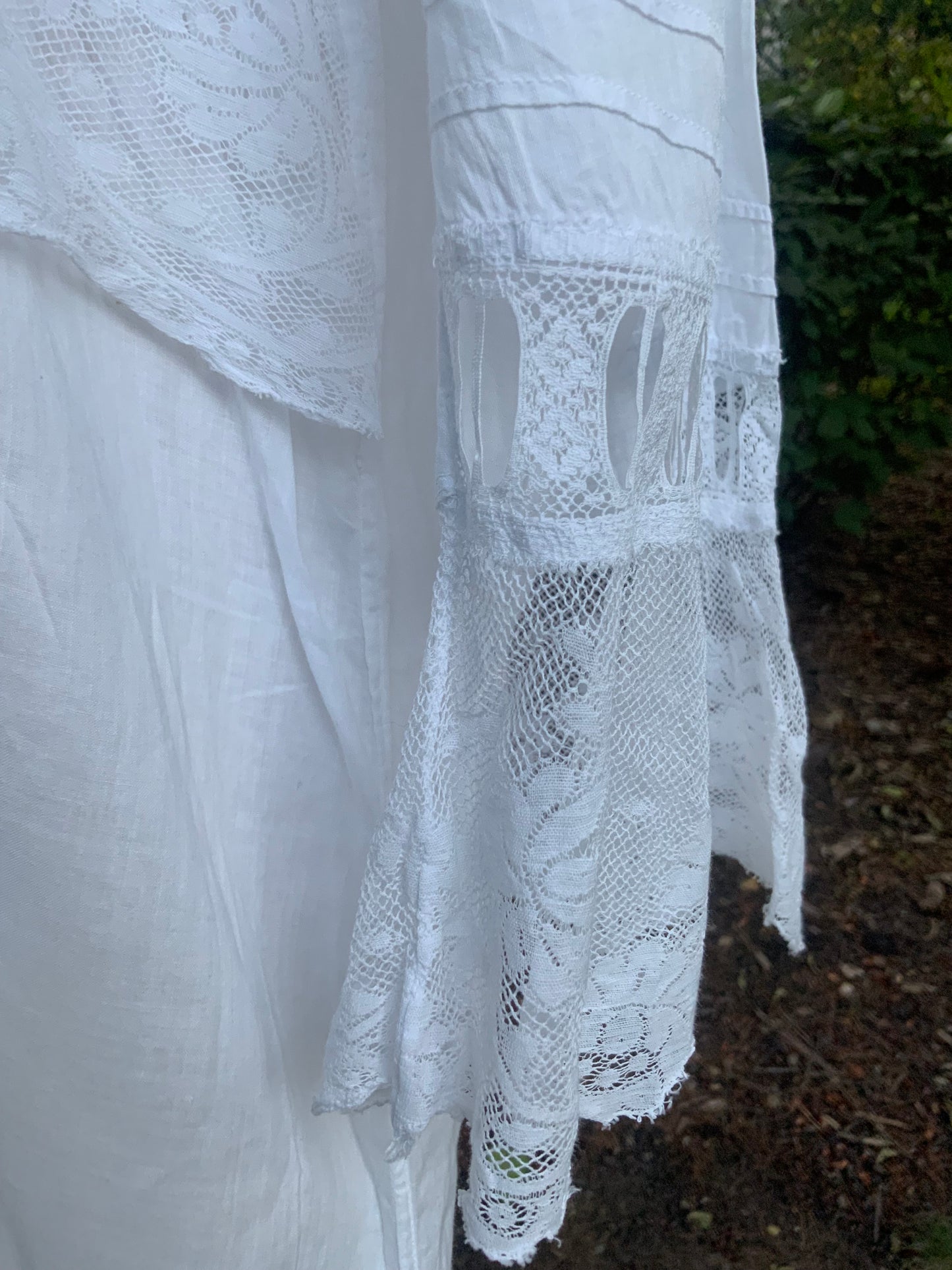 Edwardian Nightgown Cotton Lace - ED53