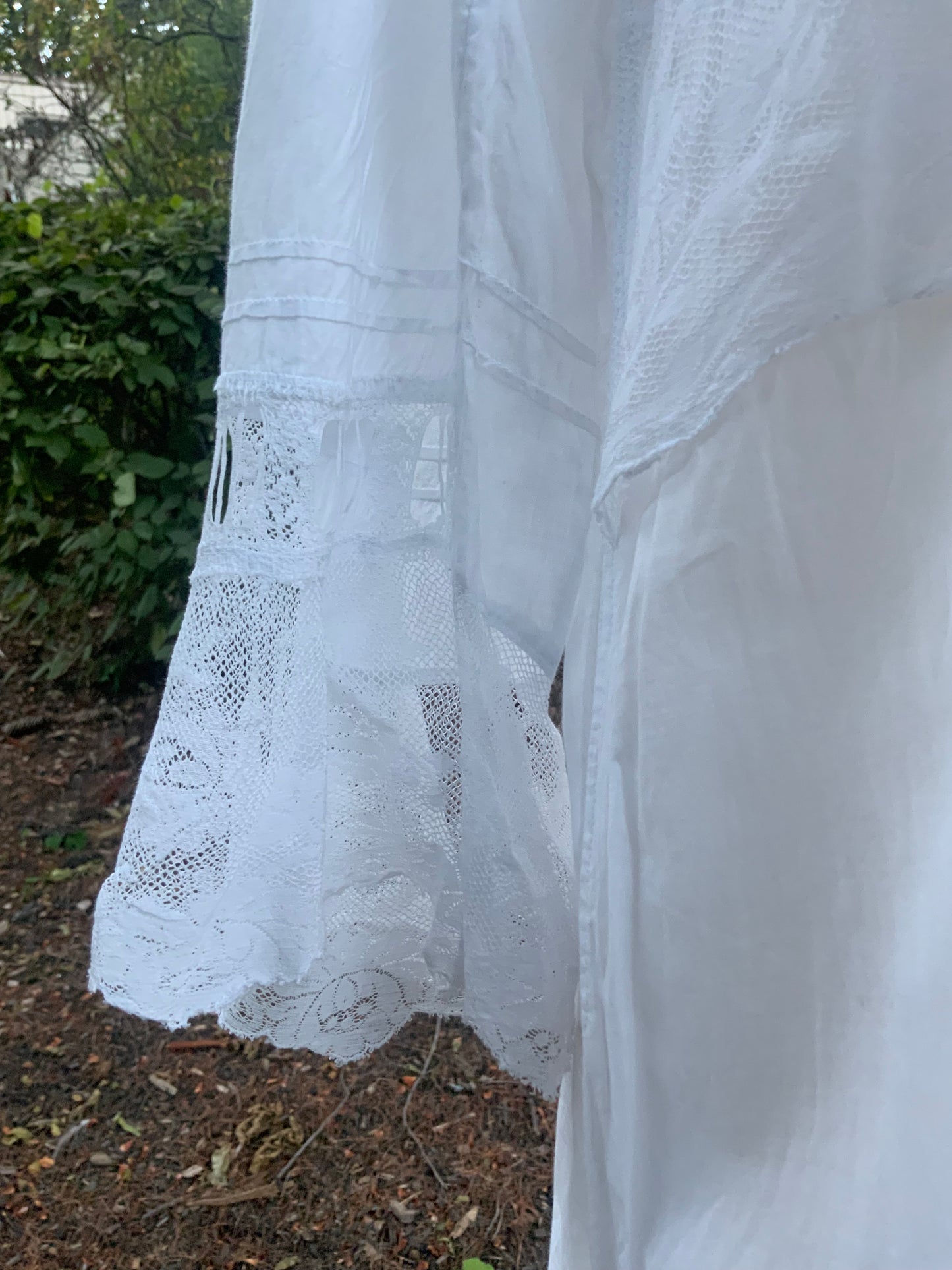 Edwardian Nightgown Cotton Lace - ED53