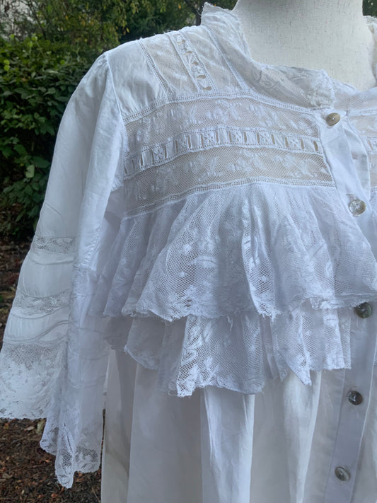 Edwardian Cotton Nightgown - ED52