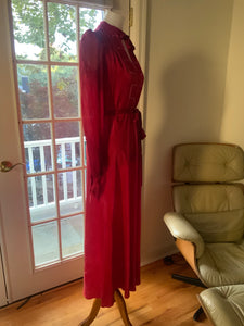 Hand Dyed Silk Nightgown/Dress-50s