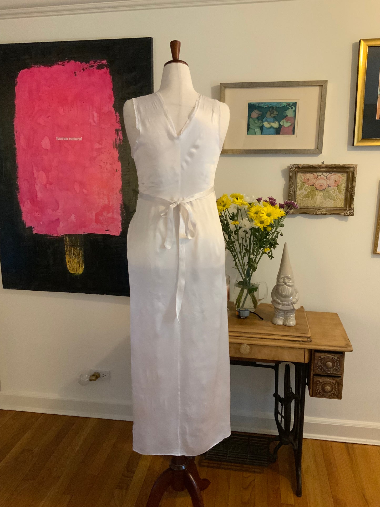 Bridal Nightgown - White - 50s - 50V