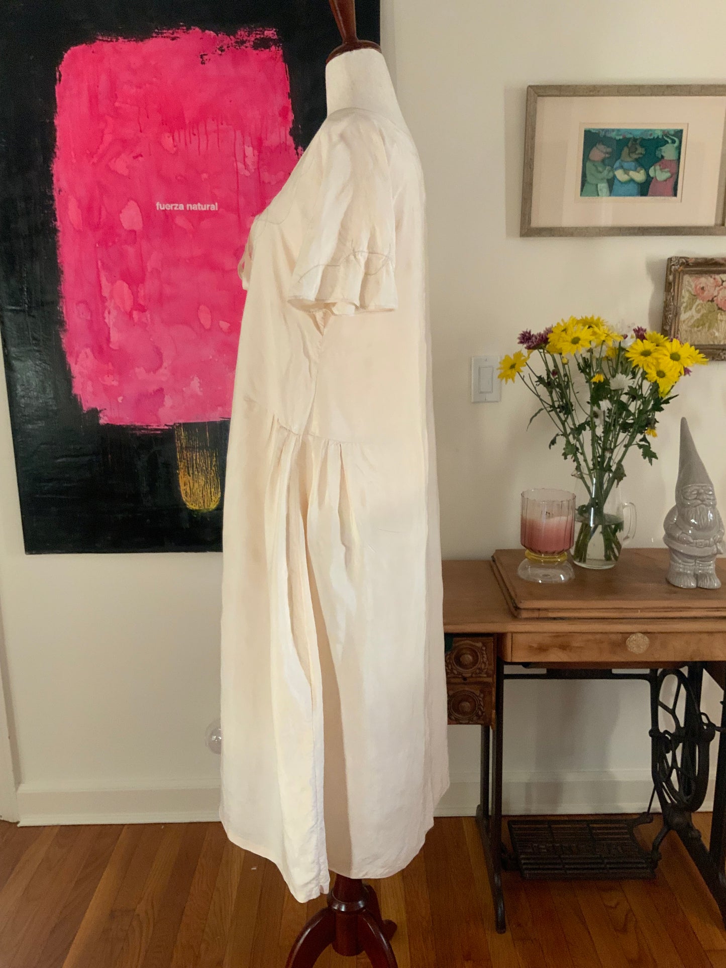 Silk Nightgown / Dress - 20s