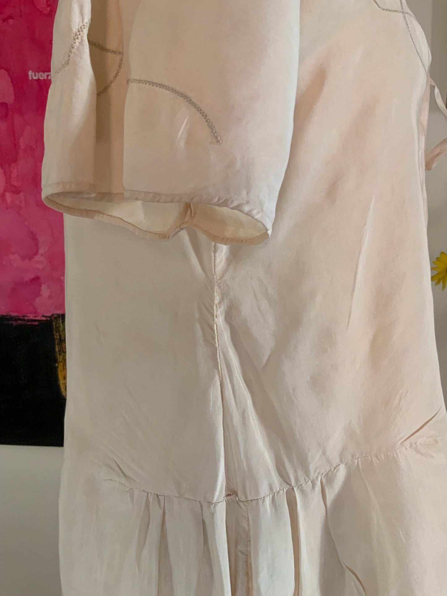 Silk Nightgown / Dress - 20s