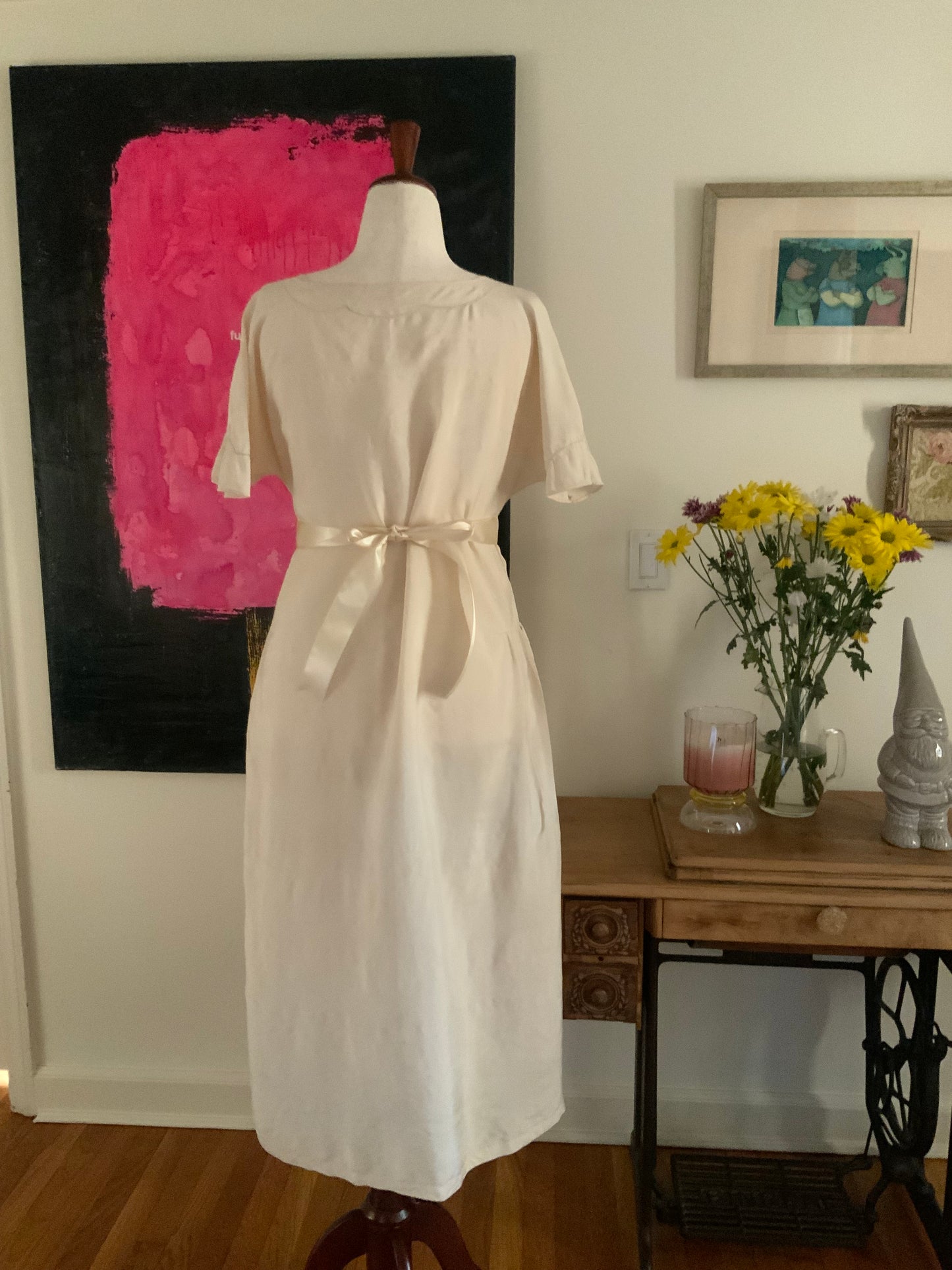 Silk Nightgown / Dress - 20s