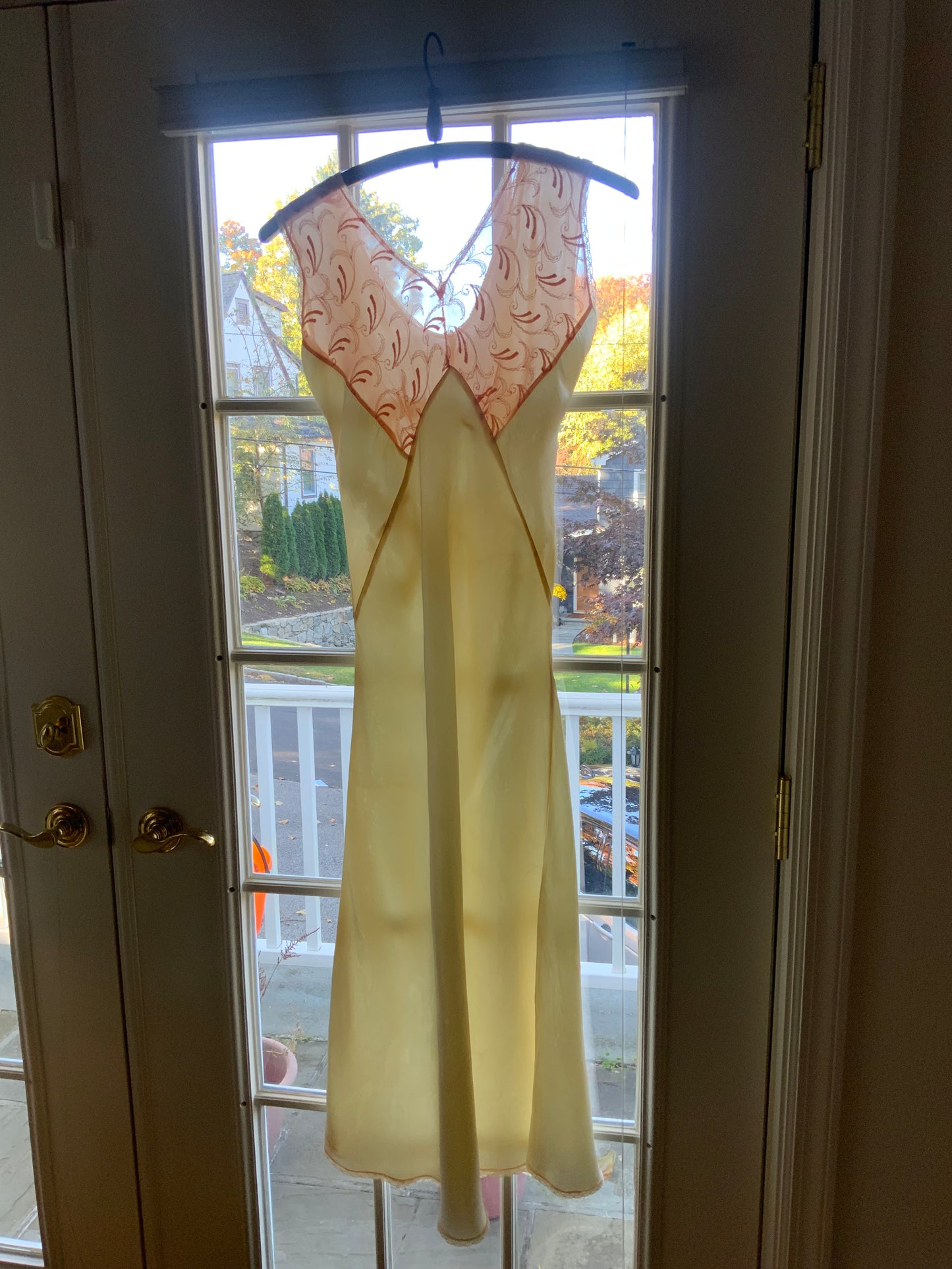 Satin Nightgown - 40s