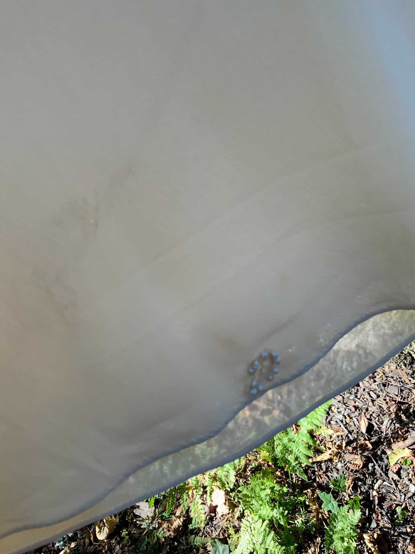 Silk Nightgown - Black Lace Embelishment - 30s - 30AO