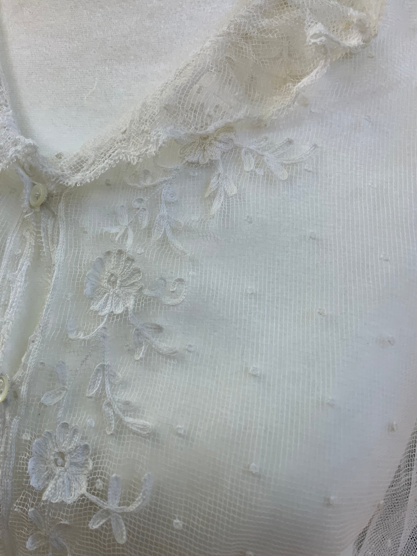 Edwardian Net Blouse - 1900s - ED19