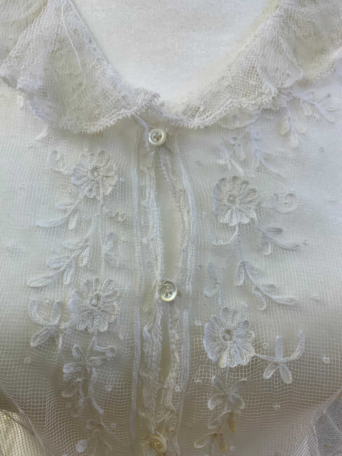 Edwardian Net Blouse - 1900s - ED19