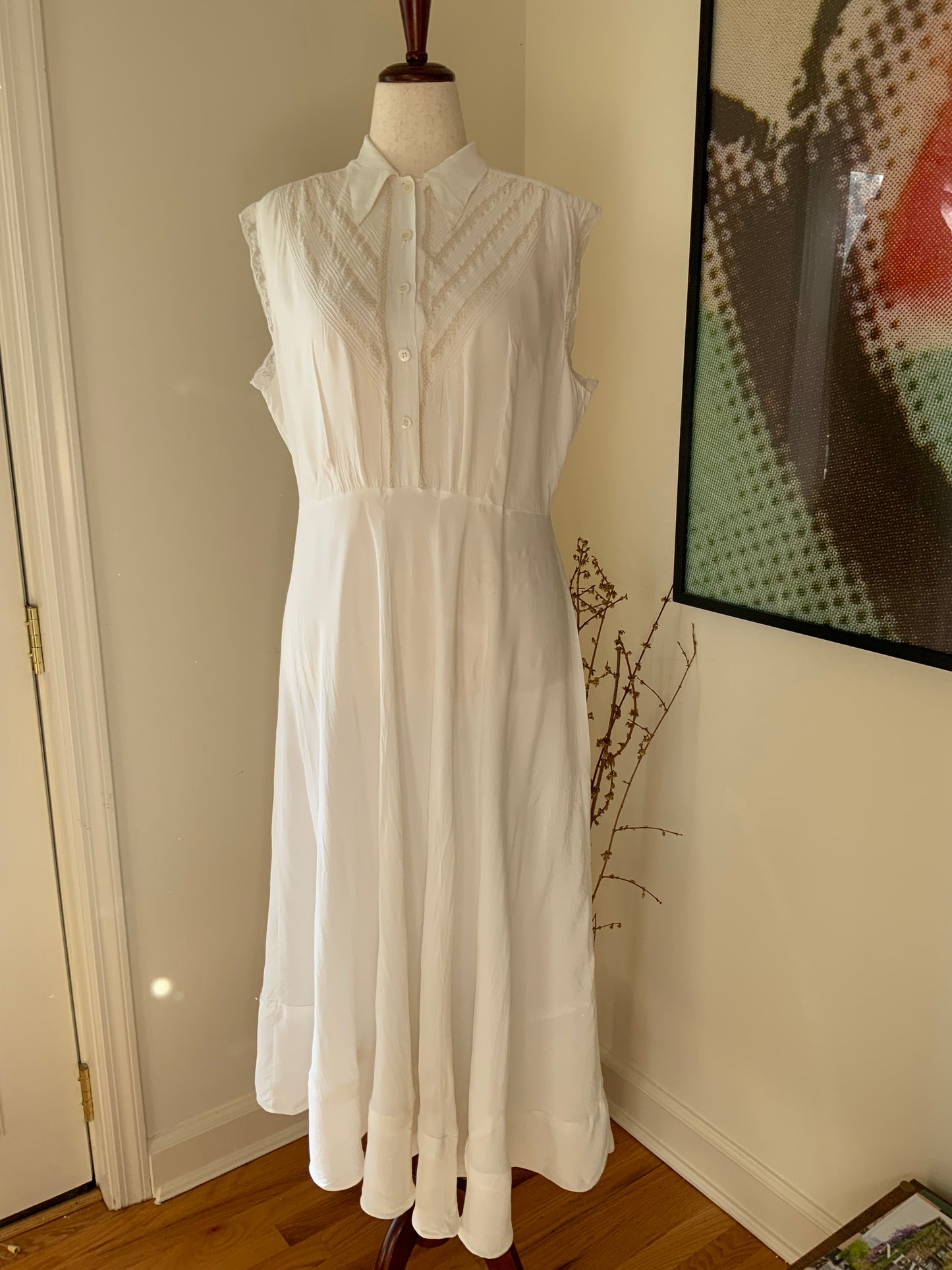 Silk Nightgown - 40s