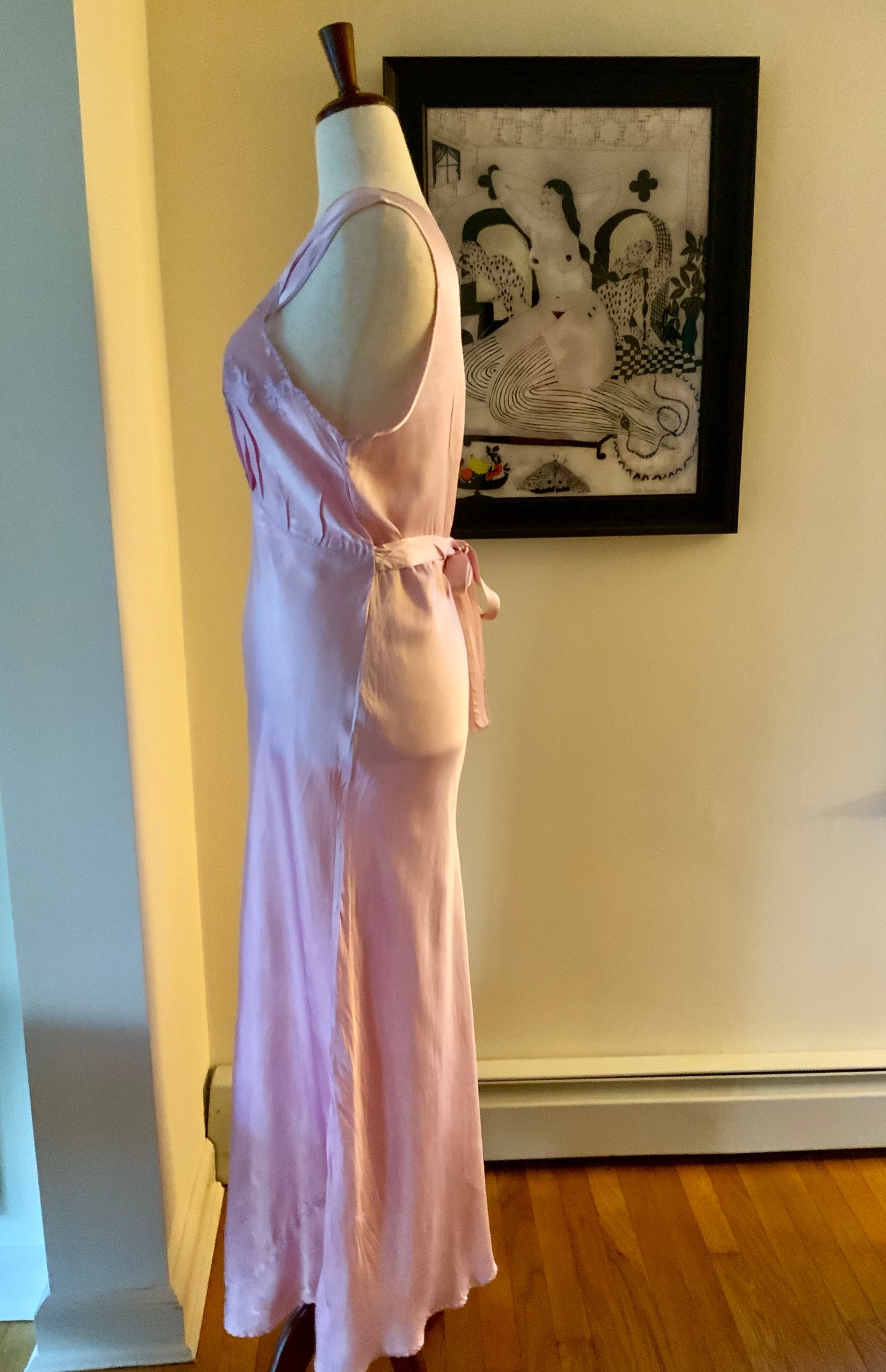 Hand Dyed Nightgown - 40s