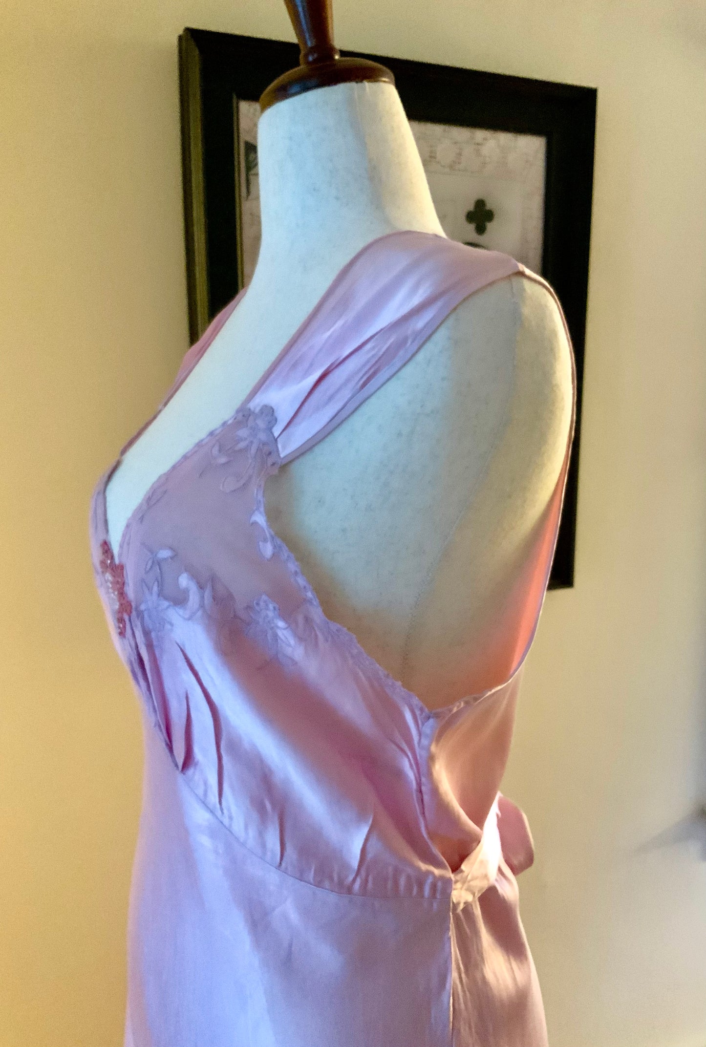 Hand Dyed Nightgown - 40s