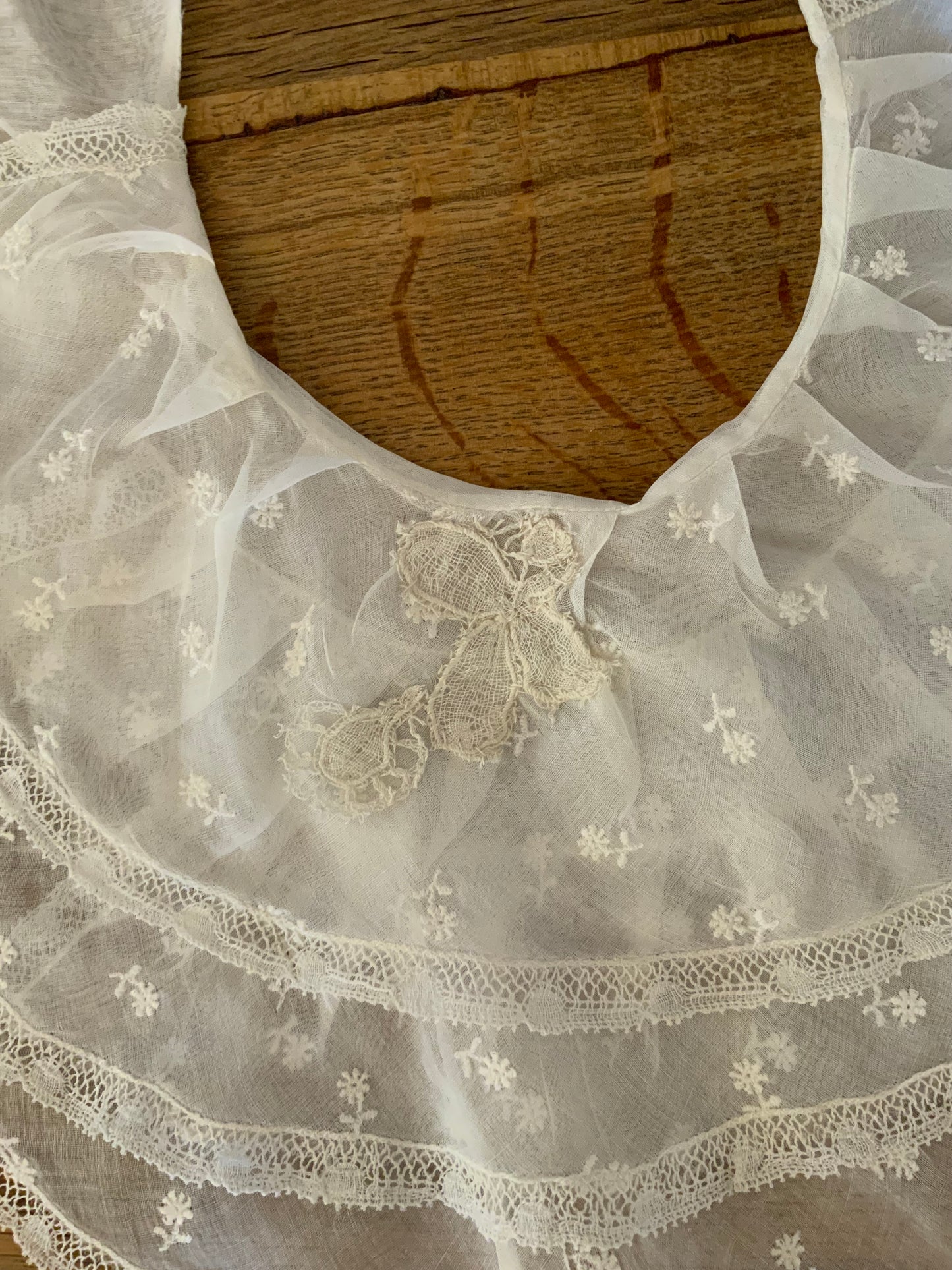 Edwardian Cotton Collar - 1910