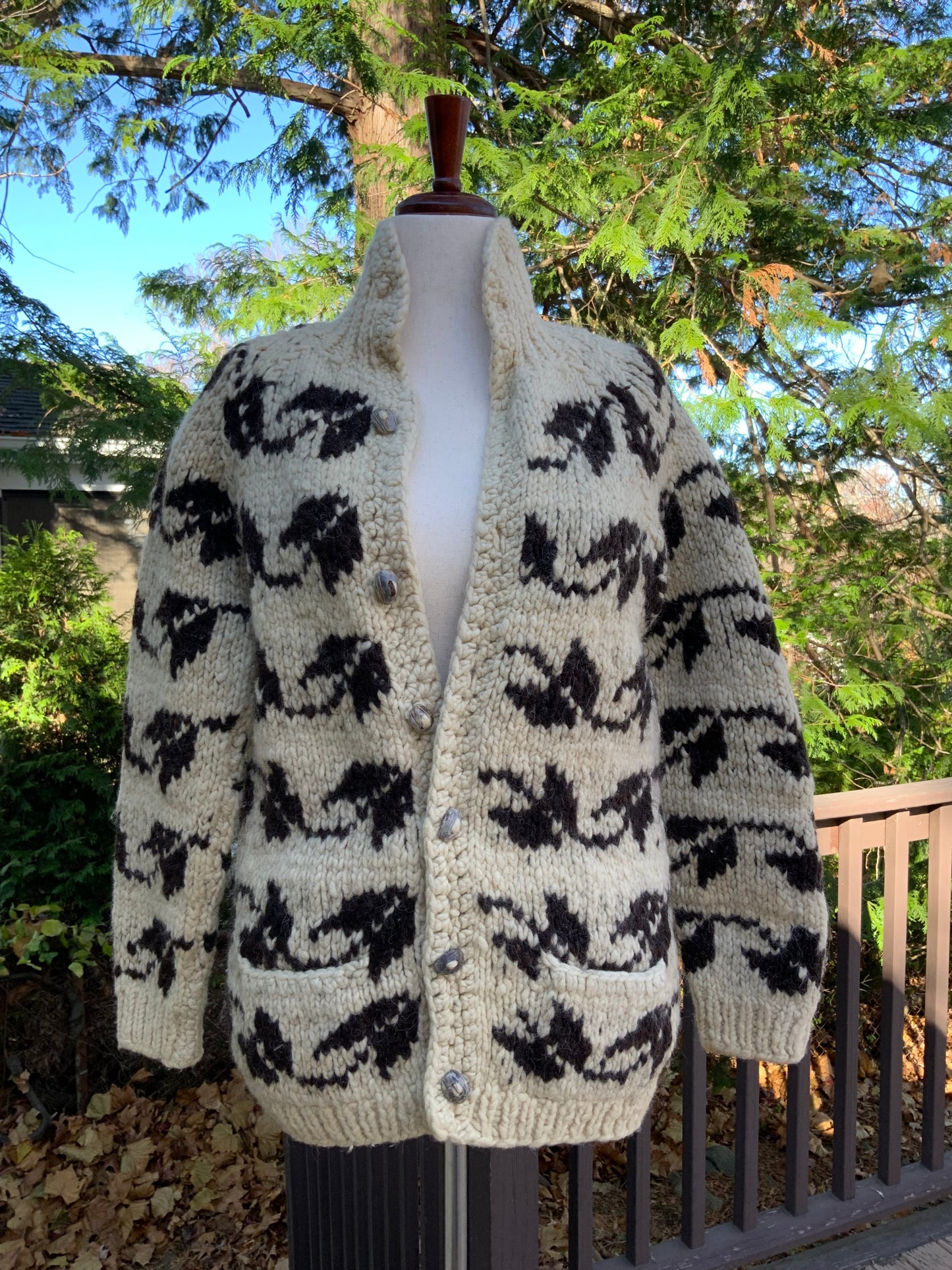 Pure Wool Cardigan - 70s