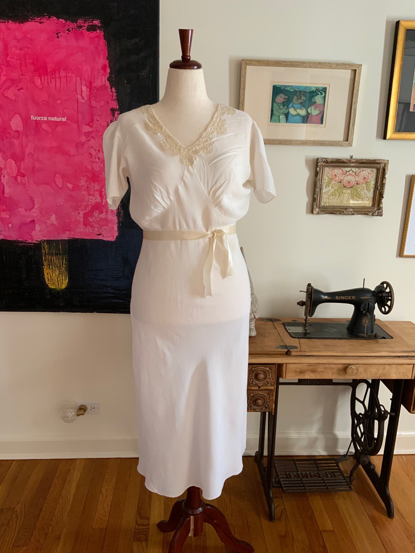 Vintage Nightgown - 30s