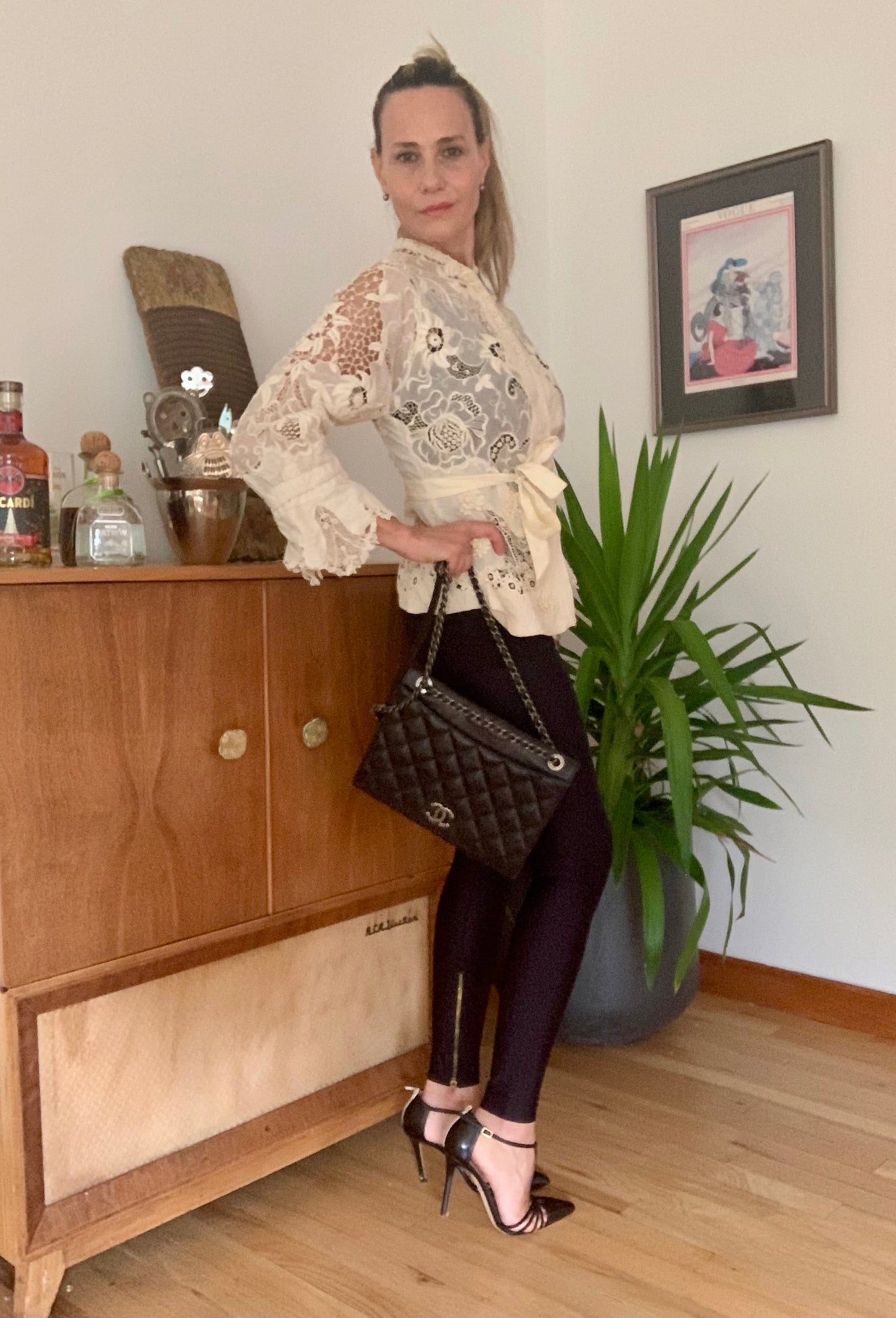 Edwardian Irish Lace & Embroidered Cotton Jacket – 1900s - ED26