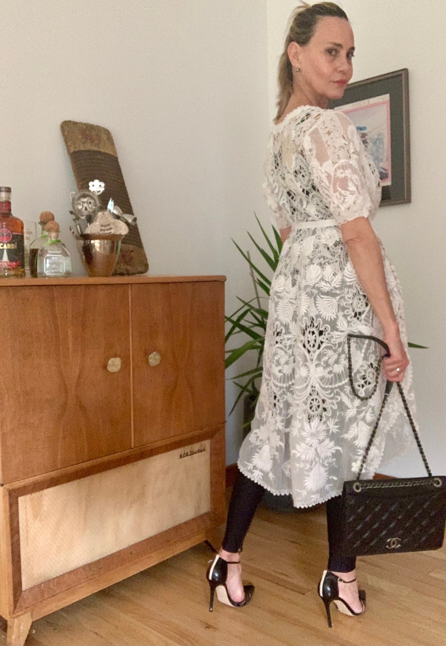 Edwardian Hand-Restored Antique Lace Dress | Circa 1905–1915 | One-of-a-Kind Wearable Art - ED20