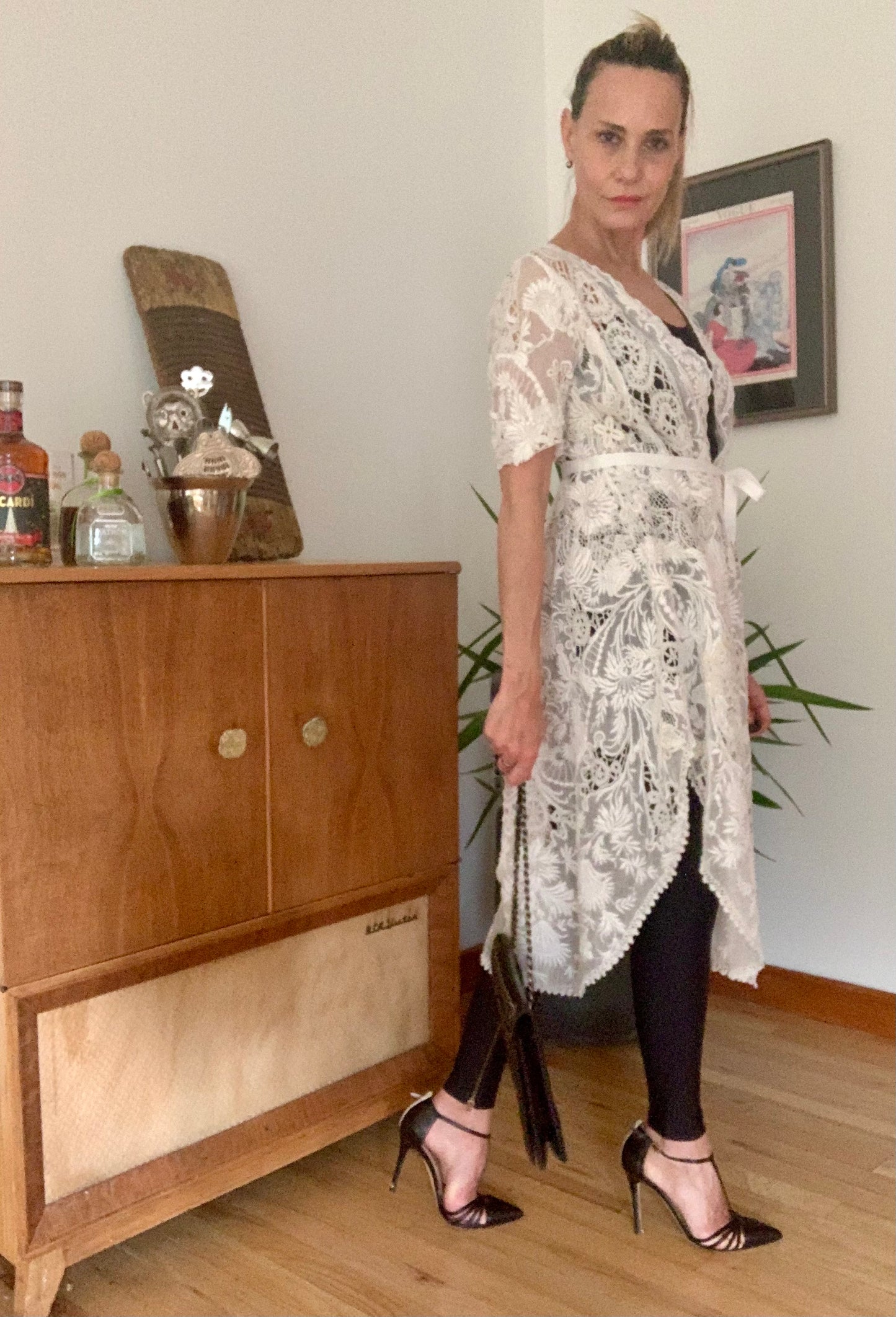 Edwardian Hand-Restored Antique Lace Dress | Circa 1905–1915 | One-of-a-Kind Wearable Art - ED20