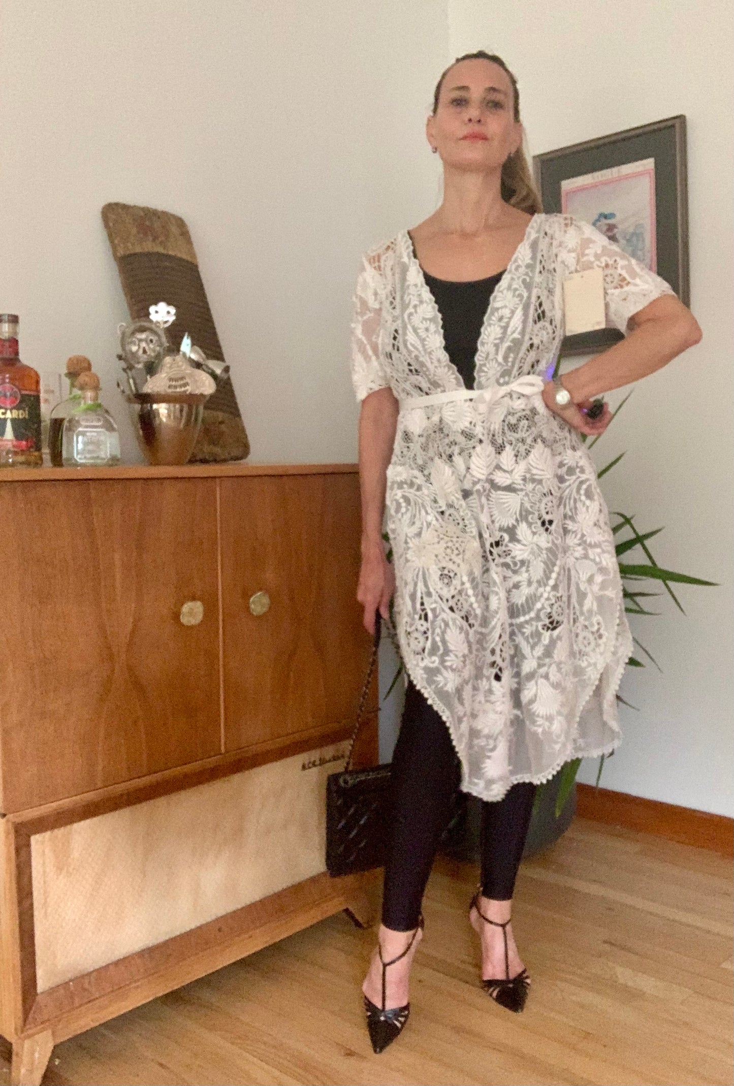 Edwardian Hand-Restored Antique Lace Dress | Circa 1905–1915 | One-of-a-Kind Wearable Art - ED20