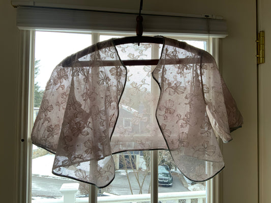 Lace Jacket lined in Tulle - 50s - 50J