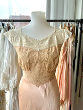 Silk Lace Nightgown - 30s