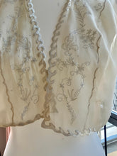 Silk Embroidered Bed Jacket - 20s