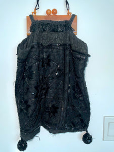 Antique Handbag Amber Frame - 1800 - LuluBoopVintage